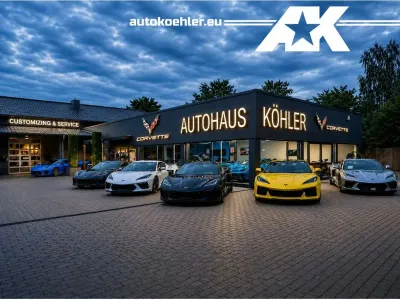 Neu Corvette C8 481 PS (353 kW) 2026 Rot Coupé