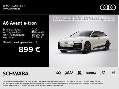 Beige Neu 2025 Audi A6 e-tron S-Line Kombi | 82.690 € (Fairer Preis)