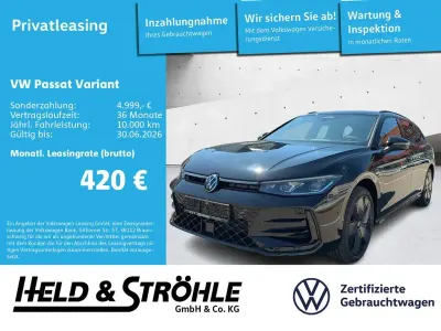 Gebraucht VW Passat R-line 272 PS (200 kW) 2025 Grenadillschwarz metallic Kombi