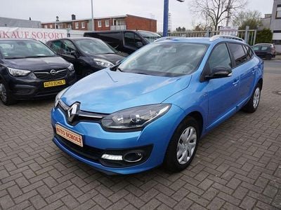 Gebraucht Renault Mégane III LIMITED 110 PS (80 kW) 2015 Blau Limousine