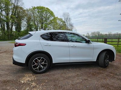 Gebraucht Alfa Romeo Stelvio Lusso 209 PS (153 kW) 2019 Weiß SUV