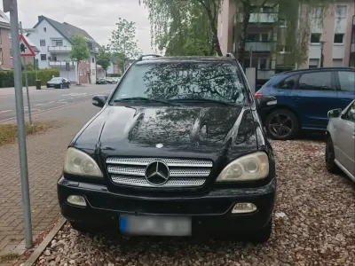 Brugt Mercedes ML270 170 HK (125 kW) 2004 Sort SUV