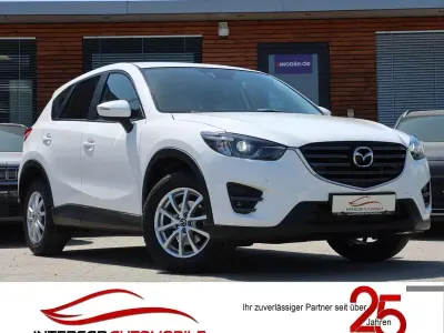 Gebraucht Mazda CX-5 Exclusive-Line 150 PS (110 kW) 2017 Purweiss SUV