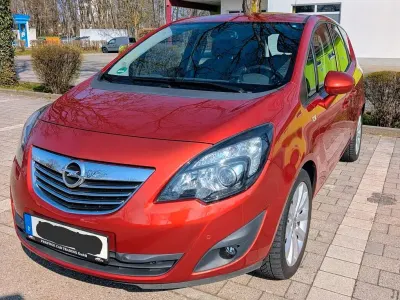Brugt Opel Meriva 140 HK (102 kW) 2013 Rød MPV