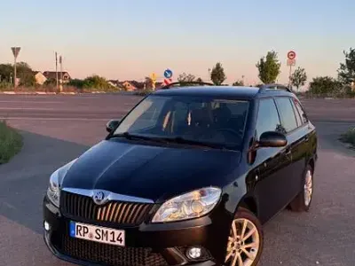 Brugt Skoda Fabia Ambition 86 HK (63 kW) 2014 Sort Stationcar