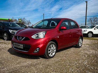 Gebraucht Nissan Micra Acenta 80 PS (58 kW) 2014 Rot Kleinwagen