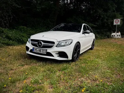 Gebraucht Mercedes C43 AMG AMG 390 PS (286 kW) 2018 Weiß Limousine