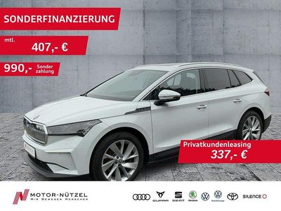 Moonweiss metallic Gebraucht 2022 Skoda Enyaq iV Suite SUV | 29.450 € (Fairer Preis)