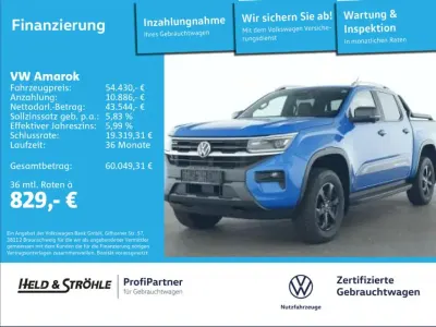 Gebraucht VW Amarok PanAmericana 241 PS (177 kW) 2024 Mid blue metallic Pickup