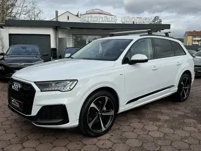 Używany Audi Q7 S-Line 286 KM (210 kW) 2019 Biały SUV