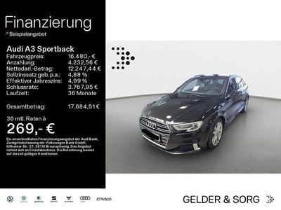 Second-hand Audi A3 Sport 150 CP (110 kW) 2018 Negru Berlinǎ