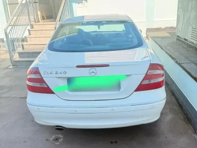 Gebraucht Mercedes CLK240 2002 Weiß Coupé