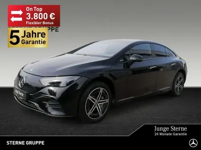 Gebraucht Mercedes EQE350 AMG 214 kW (292 PS) 2024 Obsidianschwarz Limousine