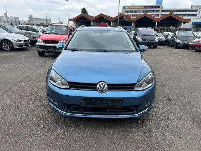 Gebraucht VW Golf VII LOUNGE 125 PS (91 kW) 2015 Blau Kombi