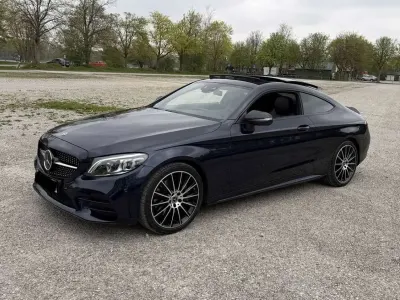 Gebraucht Mercedes C300 AMG line 258 PS (189 kW) 2021 Blau Coupé
