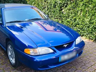 Brugt Ford Mustang GT 218 HK (160 kW) 1995 Blå Cabriolet