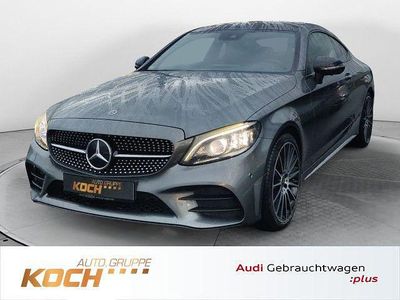 Grau Gebraucht 2020 Mercedes C300 AMG line Limousine | 34.890 € (Teuer)