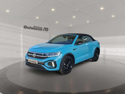 Gebraucht VW T-Roc Cabriolet R-line 150 PS (110 kW) 2023 Teal blue Cabrio