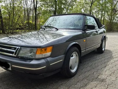 Brugt Saab 900 Cabriolet 160 HK (117 kW) 1988 Grå Cabriolet