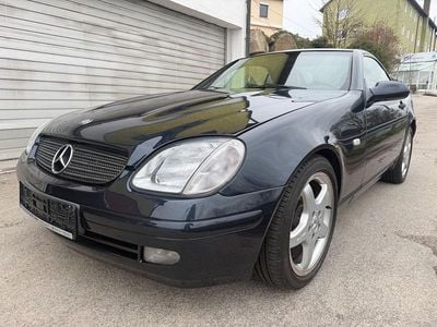 Gebraucht Mercedes SLK230 193 PS (141 kW) 1997 Blau Cabrio