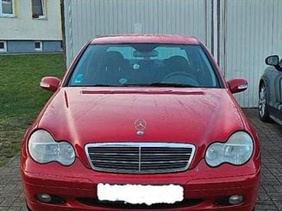 Usata Mercedes C180 146 CV (107 kW) 2003 Rosso Berlina