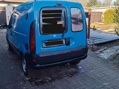 Gebraucht Renault Kangoo 65 PS (47 kW) 2002 Blau Van / Kleinbus