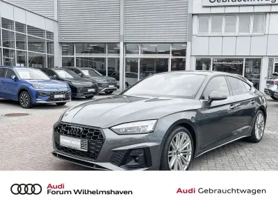 Gebraucht Audi A5 Sportback S-Line 204 PS (150 kW) 2022 Grau (grau) Kleinwagen
