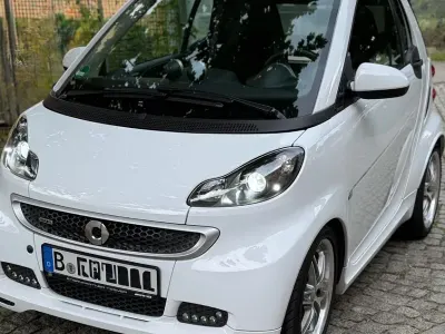Gebraucht Smart ForTwo Cabrio Brabus Xclusive 102 PS (75 kW) 2014 Weiß Cabrio