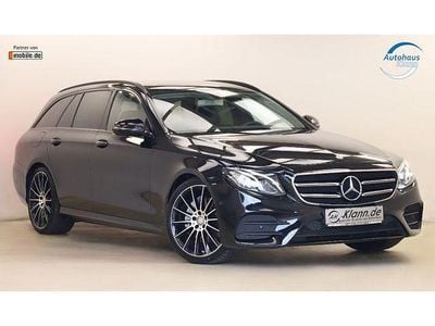 Usata Mercedes E200 AMG line 184 CV (135 kW) 2016 Nero Station wagon