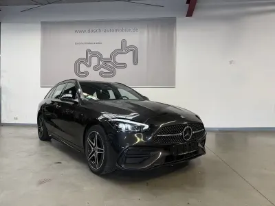Gebraucht Mercedes C220 AMG 200 PS (147 kW) 2023 Grafitgrau Kombi