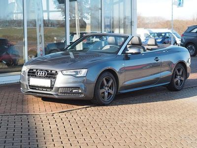 Gebraucht Audi A5 Cabriolet S-Line 170 PS (125 kW) 2014 Grau Cabrio