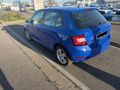 Gebraucht Skoda Fabia 2020 Blau Kleinwagen