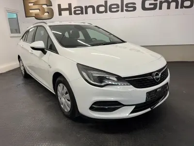 Gebraucht Opel Astra Business 122 PS (89 kW) 2020 Weiß Kombi