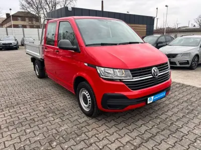 Używany VW Transporter 150 KM (110 kW) 2021 Czerwony Van