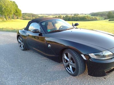 Gebraucht BMW Z4 Sport Line 150 PS (110 kW) 2007 Schwarz Cabrio