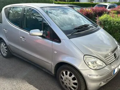 Brugt Mercedes A160 Elegance 102 HK (75 kW) 2001 Sølv MPV