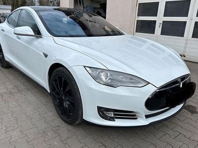 Gebraucht Tesla Model S 269 kW (367 PS) 2015 Weiß Kleinwagen