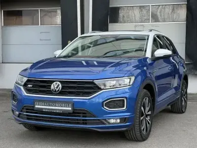 Usata VW T-Roc R-line 150 CV (110 kW) 2022 Blu SUV