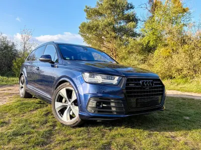 Usata Audi Q7 Sport 272 CV (200 kW) 2018 Blu SUV