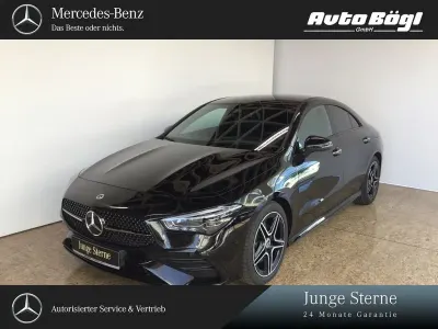 Gebraucht Mercedes CLA200 AMG line 163 PS (119 kW) 2025 Lack kosmosschwarz Coupé