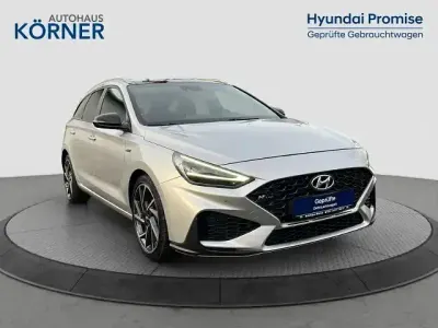 Gebraucht Hyundai i30 N Line 160 PS (117 kW) 2020 Silber Kombi