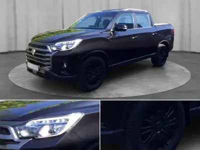 Gebraucht SsangYong Musso Quartz 203 PS (149 kW) 2024 Schwarz (metallic) Limousine