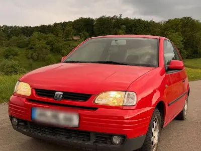 Brugt Seat Arosa 50 HK (36 kW) 2000 Rød Hatchback