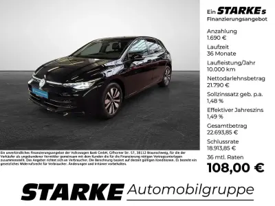 Gebraucht VW Golf VIII Goal 116 PS (85 kW) 2025 Schwarz (grenadillschwarz metallic) Limousine