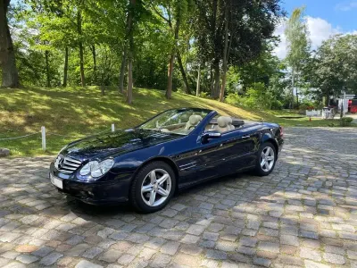 Gebraucht Mercedes SL350 245 PS (180 kW) 2004 Blau Cabrio