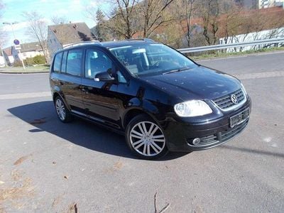 Gebraucht VW Touran Trendline 140 PS (102 kW) 2006 Schwarz Van / Kleinbus