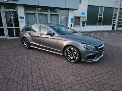 Brugt Mercedes CLS500 Shooting Brake 408 HK (300 kW) 2017 Grå Stationcar