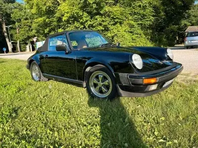 Gebraucht Porsche 911 218 PS (160 kW) 1988 Schwarz Cabrio