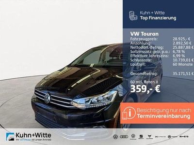 Schwarz Gebraucht 2021 VW Touran Comfortline Van / Kleinbus | 28.925 € (Fairer Preis)