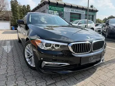 Brugt BMW 520 Luxury Line 230 HK (169 kW) 2017 Sort Sedan